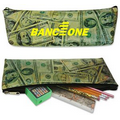 Pencil Case with USA Currency Money Lenticular Flip Design (Imprinted)